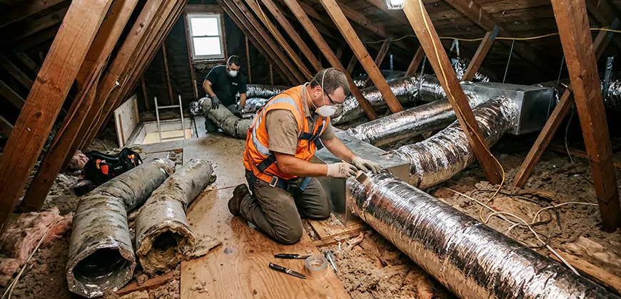 AC Duct Replacement in Cary