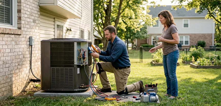HVAC Replacement in Cary