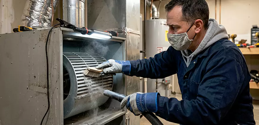Commercial Vent Decontamination in Cary
