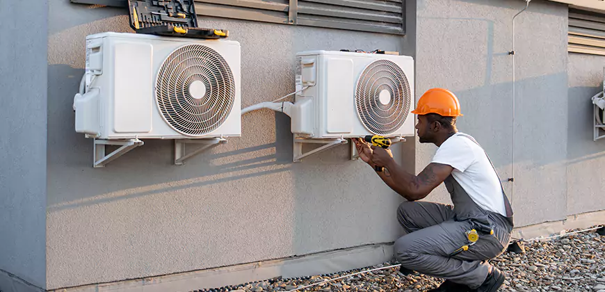 Central AC Outdoor Unit Cleaning in Cary