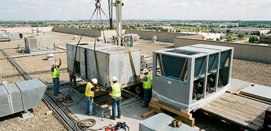 Warehouse and Industrial HVAC Replacement in Cary