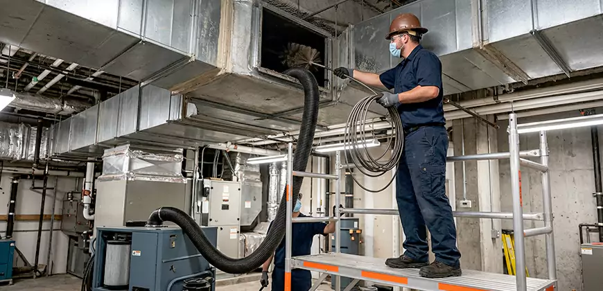 Commercial Ventilation System Cleaning in Cary
