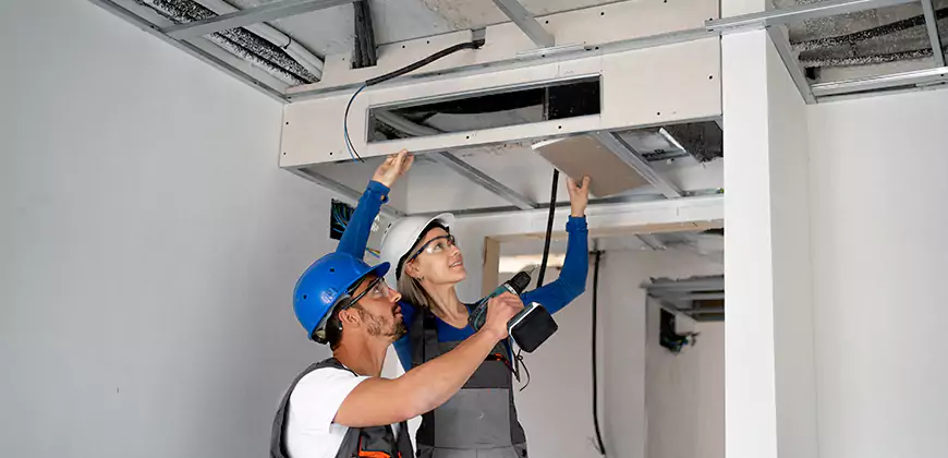 Duct Insulation and Condensation Repair in Cary