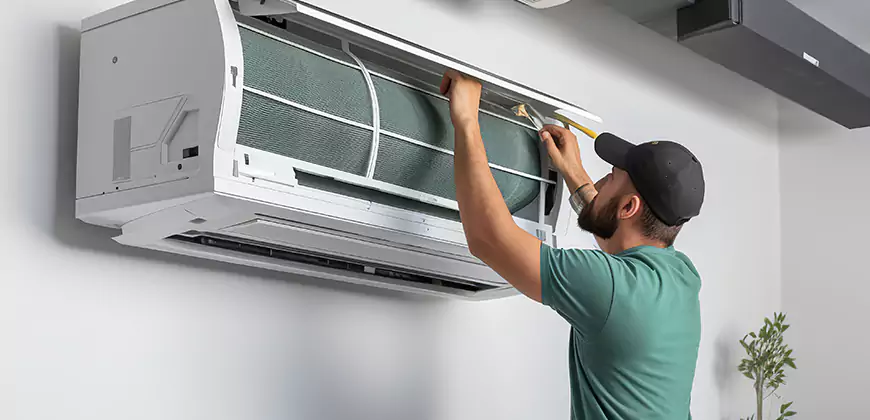 Bathroom and Small Space Ductless Installation in Cary
