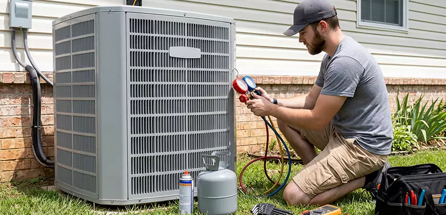 Emergency Air Conditioning Retrofit in Cary