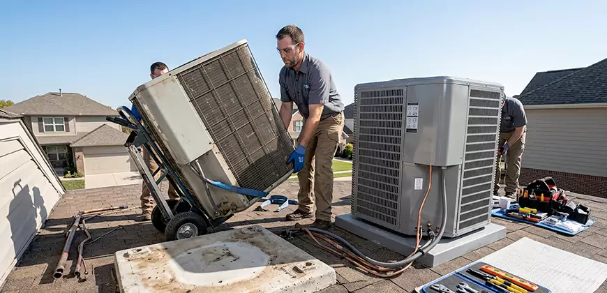High-Efficiency Emergency Replacement in Cary