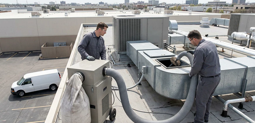 Commercial and Industrial Duct Cleaning in Cary