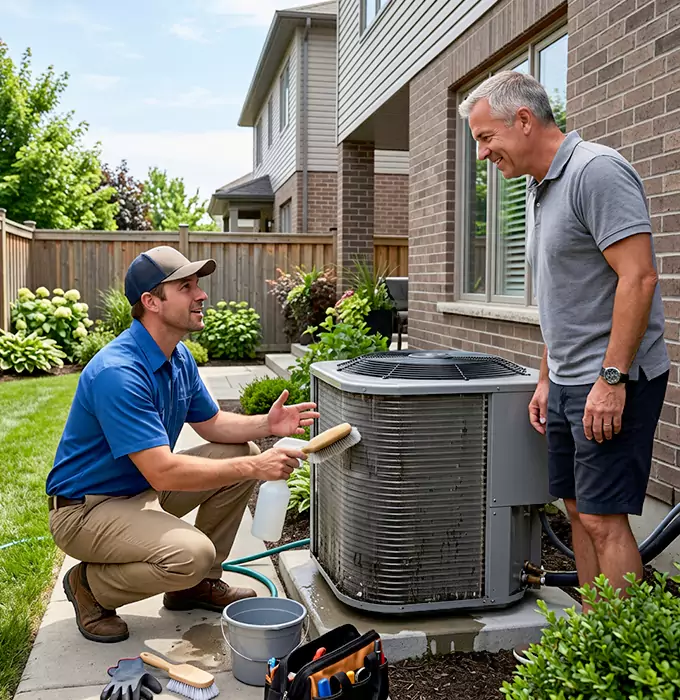 Why Cary, NC Homeowners Choose Cary HVAC Pros for Outdoor AC Unit Cleaning?